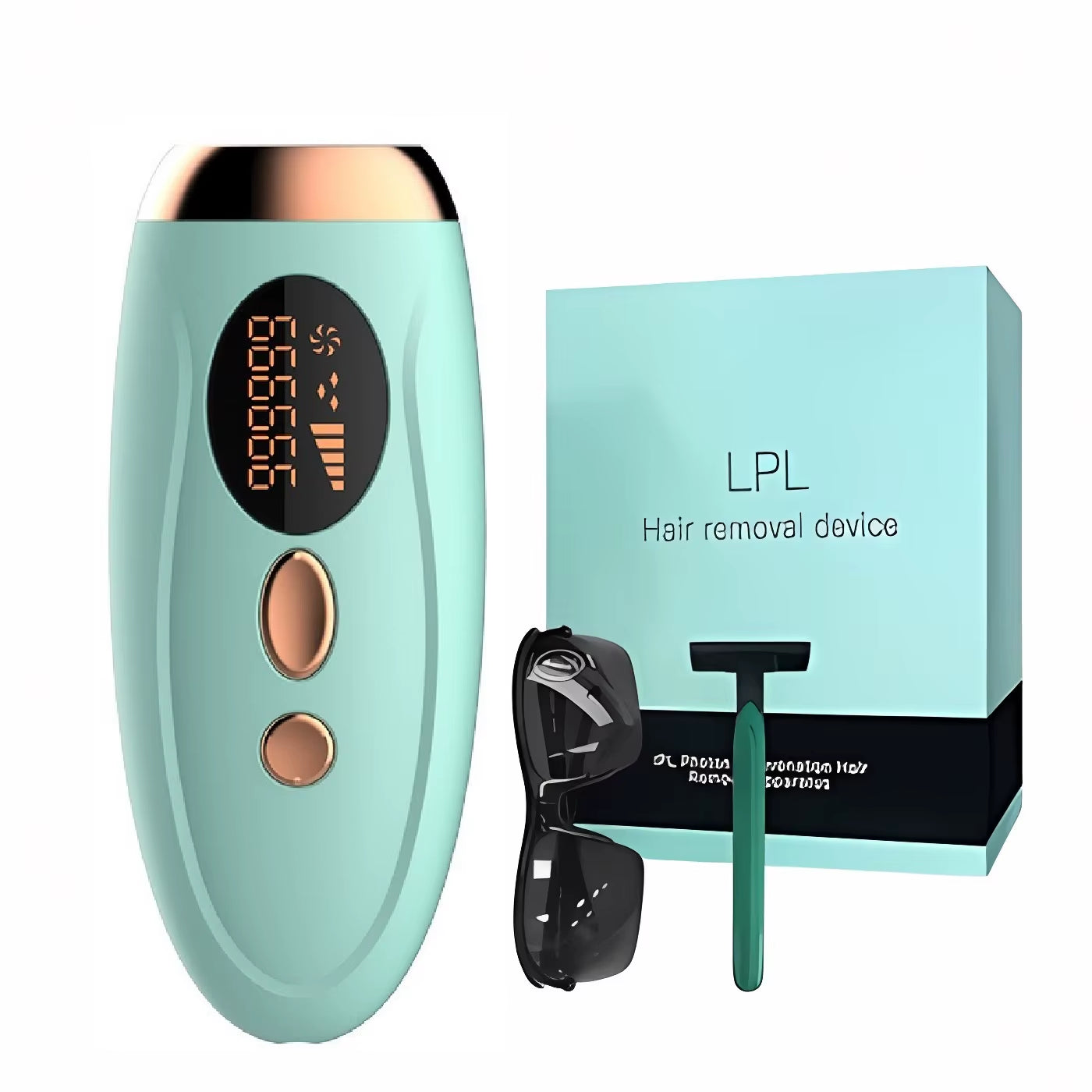 Revolutionary IPL Laser Hair Removal Device - 999,999 Flashes for Effortless and Permanent Hair Removal on Body and Bikini Area