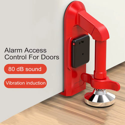 Portable Alloy Door Stopper Security Device for Apartments and Hotels - Anti-Theft Lockdown Solution for Travel