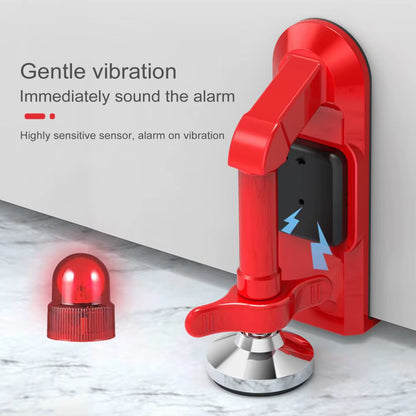 Portable Alloy Door Stopper Security Device for Apartments and Hotels - Anti-Theft Lockdown Solution for Travel