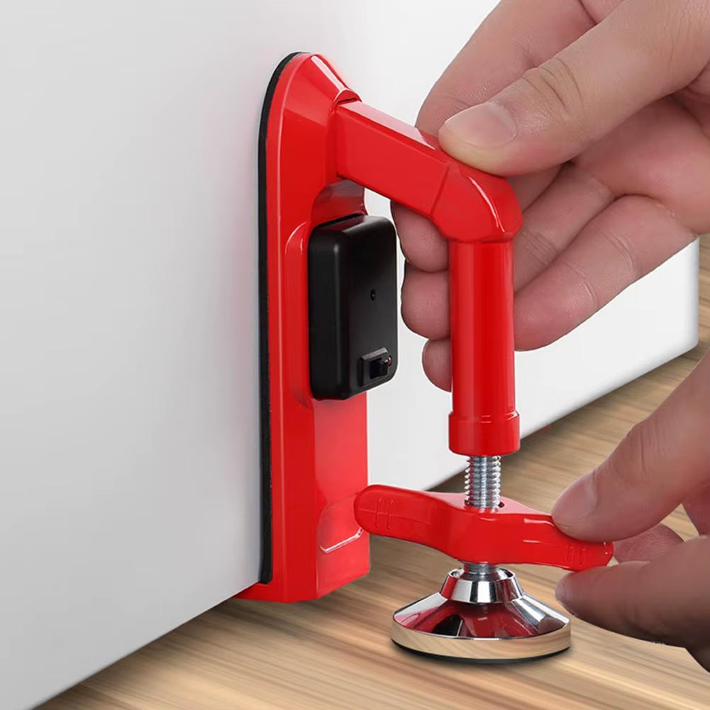 Portable Alloy Door Stopper Security Device for Apartments and Hotels - Anti-Theft Lockdown Solution for Travel