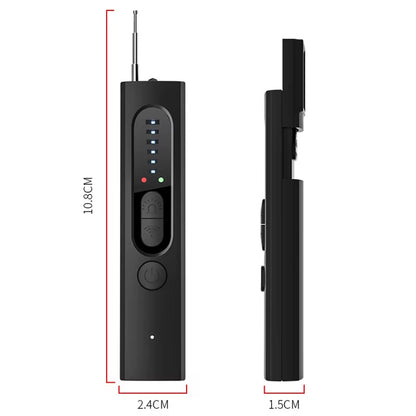 X13 Professional Anti-Spy Hidden Camera and GPS Tracker Detector - RF Wireless Signal Scanner for Hotel, Office, and Travel Use