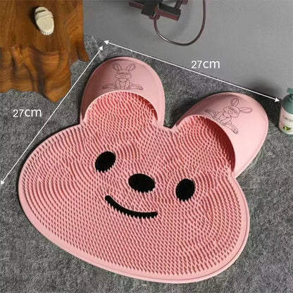 Rabbit Foot Rubbing, Foot Washing, Foot Massage, Foot Pad, Bathroom Scrubbing, Anti-Slip Pad, Shower Room Floor Mat