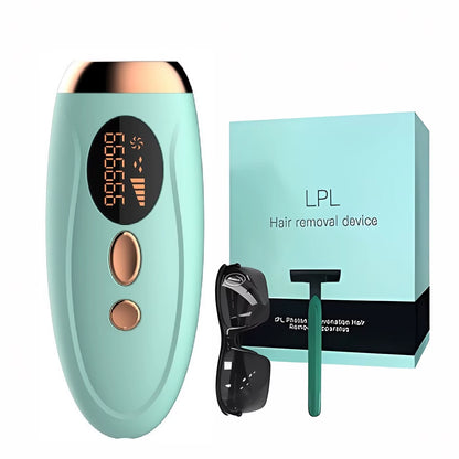 Revolutionary IPL Laser Hair Removal Device - 999,999 Flashes for Effortless and Permanent Hair Removal on Body and Bikini Area