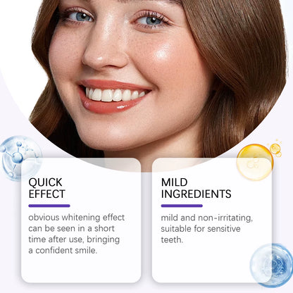 Transform Your Smile with Professional Purple Teeth Whitening Strips - Effective Plaque Removal and Sensitivity Reduction