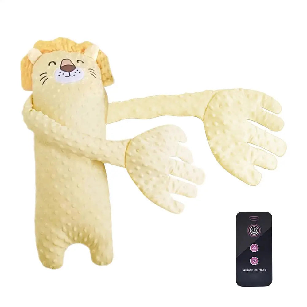 Remote Control Plush Cartoon Bear Sleep Aid Toy for Infants and Toddlers