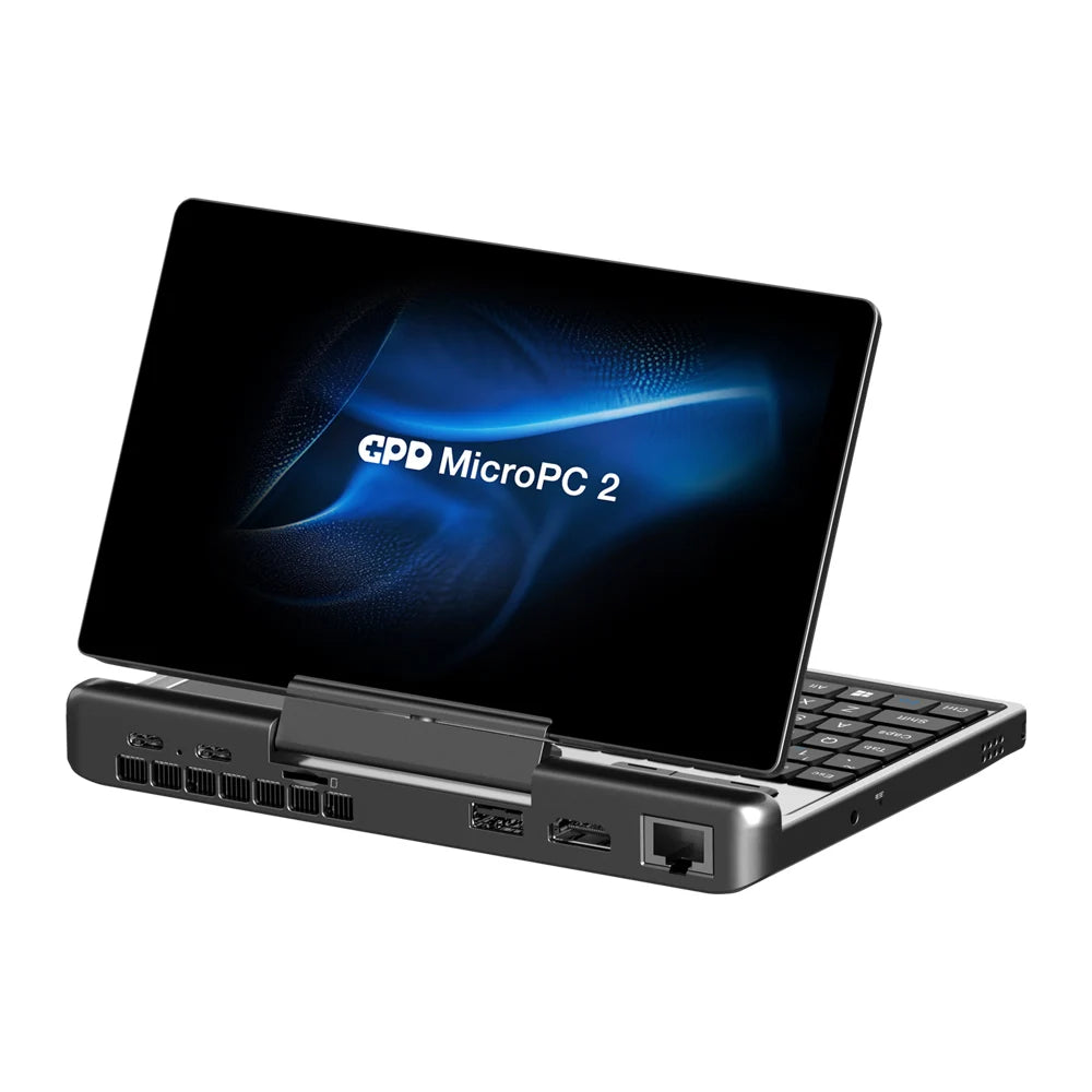 GPD MicroPC 2 Handheld Mini Laptop with 7-Inch Touch Screen, 16GB RAM, 512GB SSD, N300 CPU, Windows 11 Operating System