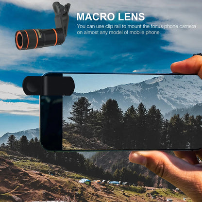 Transform Your Smartphone Photography with Our Universal Clip-On Telephoto Lens - Perfect for Capturing Distant Moments!