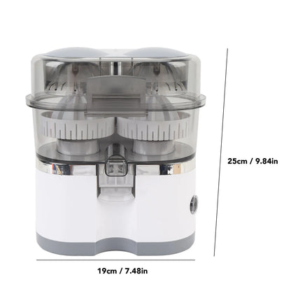 Revolutionize Your Juice Experience with the Portable Dual-Head Electric Citrus Juicer – Effortlessly Extract Fresh Juice from Oranges, Lemons, Kiwis, and Grapefruits!