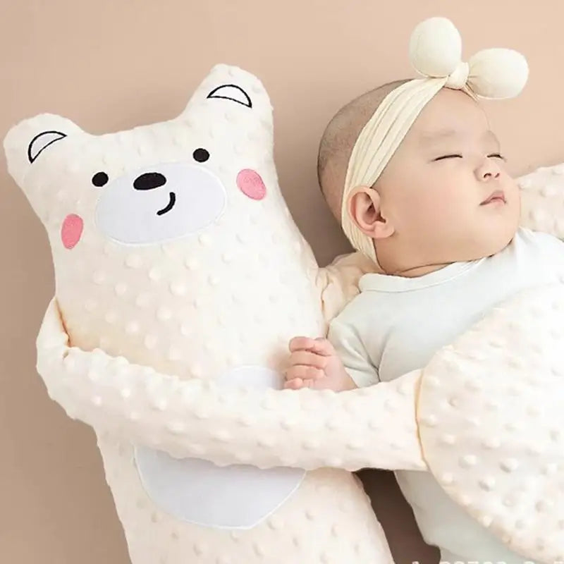 Remote Control Plush Cartoon Bear Sleep Aid Toy for Infants and Toddlers