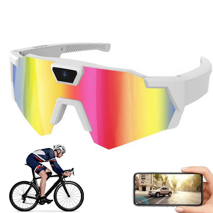 Capture Every Adventure: HD Smart Sunglasses with 1080P Video Recording for Outdoor Sports
