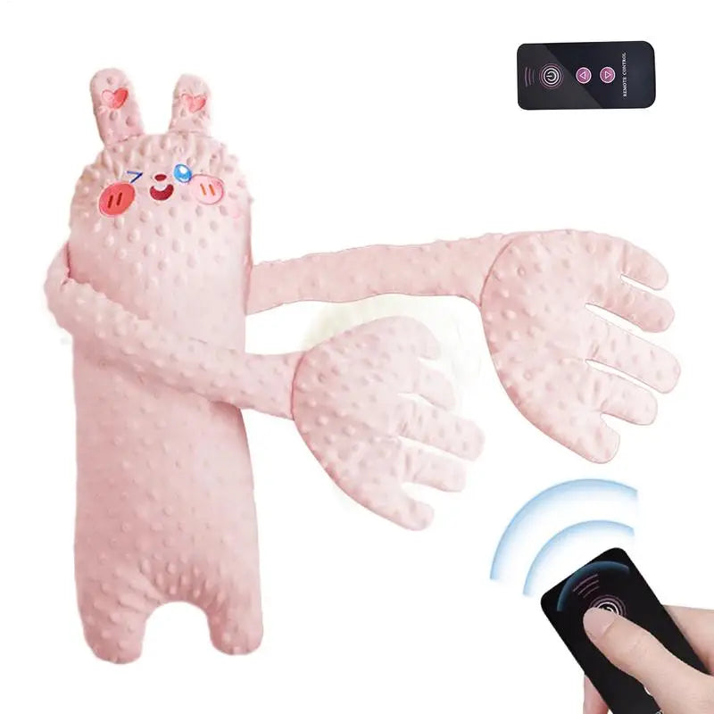 Remote Control Plush Cartoon Bear Sleep Aid Toy for Infants and Toddlers