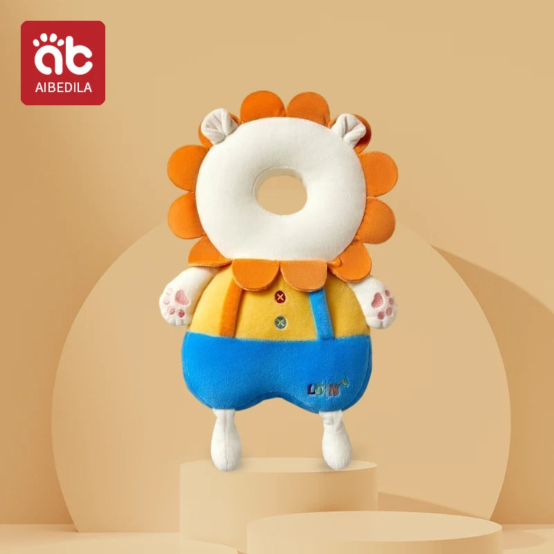 Toddler Safety Head Protector & Support Cushion - Adorable Cartoon Backpack for Safe Walking Adventures