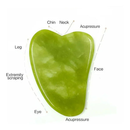 Revitalize Your Skin with Our Luxurious Natural Jade Roller and Gua Sha Set – The Ultimate Facial and Body Massage Tools for Lifting and Relaxation