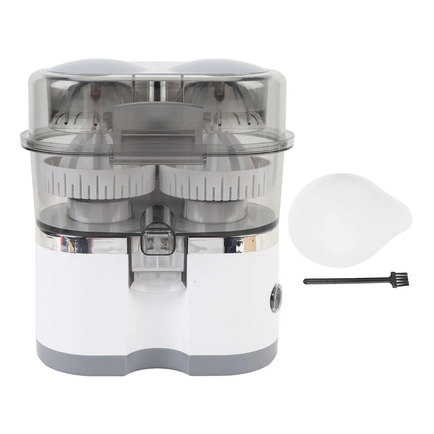 Revolutionize Your Juice Experience with the Portable Dual-Head Electric Citrus Juicer – Effortlessly Extract Fresh Juice from Oranges, Lemons, Kiwis, and Grapefruits!