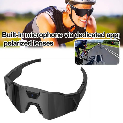 Capture Every Adventure: HD Smart Sunglasses with 1080P Video Recording for Outdoor Sports
