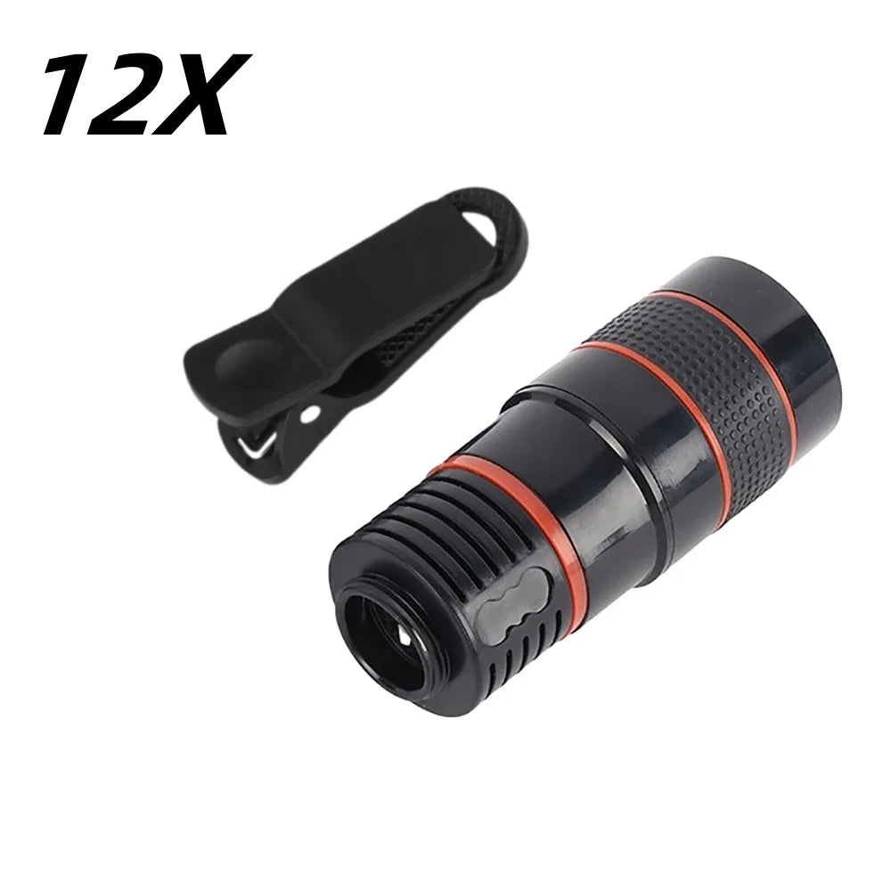 Transform Your Smartphone Photography with Our Universal Clip-On Telephoto Lens - Perfect for Capturing Distant Moments!