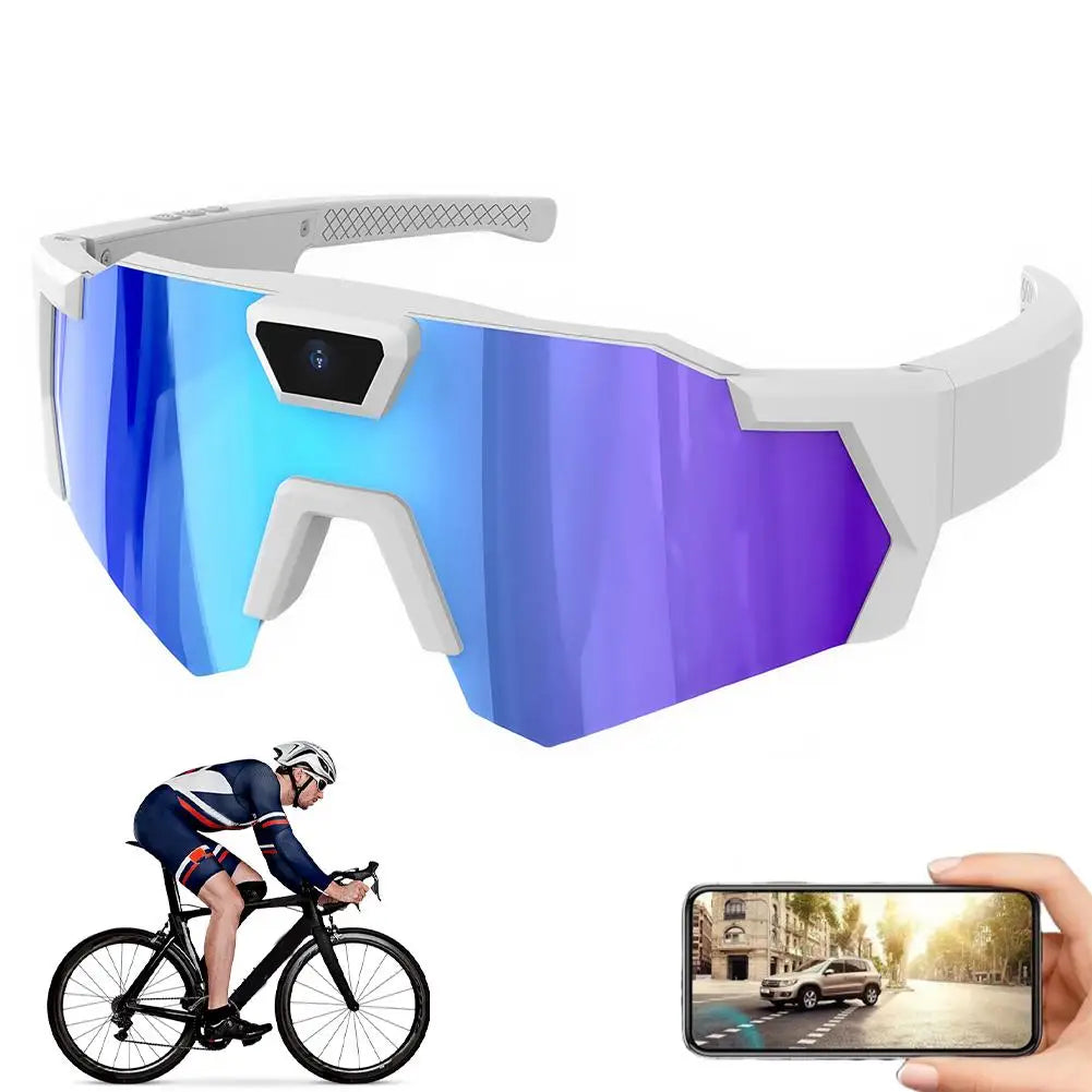 Capture Every Adventure: HD Smart Sunglasses with 1080P Video Recording for Outdoor Sports