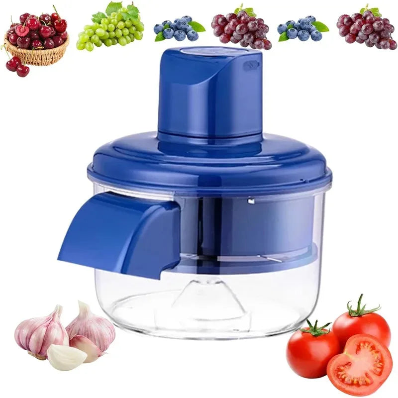Automatic Grape and Garlic Peeler - Rechargeable Electric Kitchen Tool for Home and Commercial Use