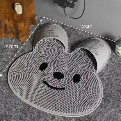 Rabbit Foot Rubbing, Foot Washing, Foot Massage, Foot Pad, Bathroom Scrubbing, Anti-Slip Pad, Shower Room Floor Mat
