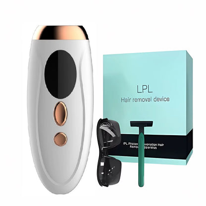Revolutionary IPL Laser Hair Removal Device - 999,999 Flashes for Effortless and Permanent Hair Removal on Body and Bikini Area