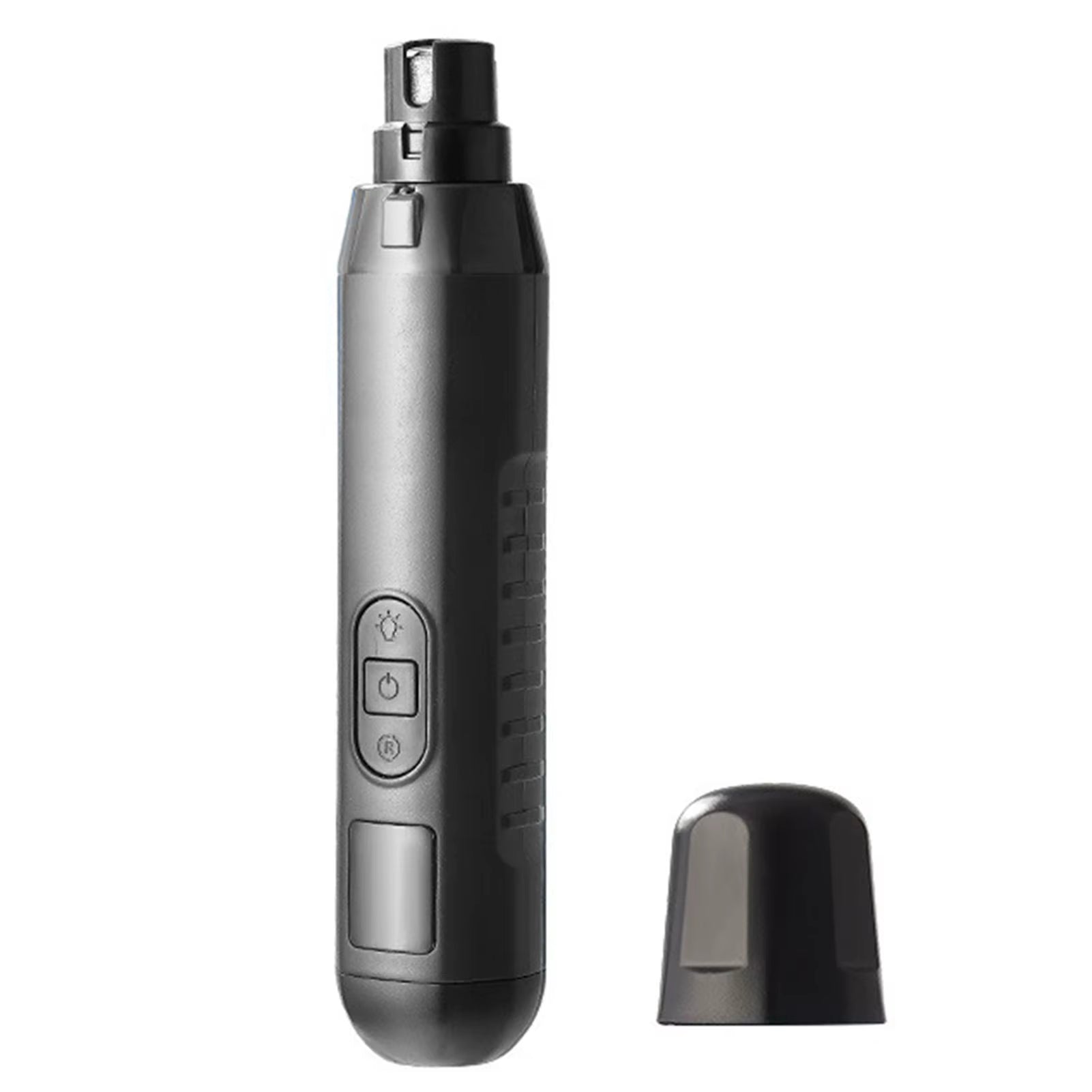 Enhanced 5-Speed Electric Dog Nail Grinder with LED Lights - Quiet Pet Nail Trimming and Grooming Tool