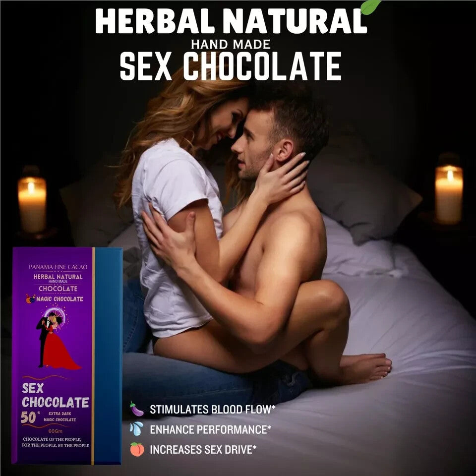 Chocolate for Couples enhancement desire - Improve Mood - Premium Chocolate for Special Occasions and Sharing Together for Men and Women